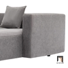 sofa vải nỉ xám