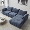 sofa góc phòng khách gia đình 2m4 x 1m6