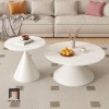 G2 Cặp bàn sofa xinh xắn BSF84 Rockvale mặt đá khung chân xòe