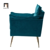 X2 Ghế sofa đơn xinh xắn cho shop tiệm DT4 Toulouse vải nhung nỉ