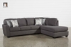 X2 Bộ ghế sofa góc L xám đậm GT42 Mcdade 2m7 x 1m9 giá rẻ