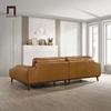 K2 Ghế sofa góc L da công nghiệp GT104 Ashcof 2m2 x 1m5 cao cấp