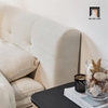 Q3 Giường ngủ bọc nỉ mềm GN50 Hewez 1m6 x 2m phòng ngủ gia đình