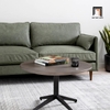 G1 Sofa băng da công nghiệp xanh lá BT130 Reese 1m9 cao cấp