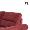 X2 Set ghế sofa góc L màu đỏ đô GT65 Retic 2m2 x 1m5 đính nút