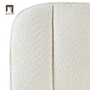 N2 Ghế sofa giường bật nằm GB107 Manasil vải lông cừu trắng kem