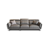 X3 Bộ ghế sofa phòng khách gật gù KT138 Numan xám lông chuột