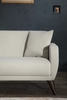 Q1 Ghế sofa giường nằm xinh xắn GB56 Sofox 1m9 xám trắng nỉ
