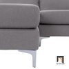 S1 Bộ ghế sofa góc L chung cư GT4 Ettal 2m4 x 1m6 giá rẻ