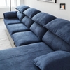 M4 Bộ ghế sofa góc L sang trọng GT205 Brescia 3m x 1m7 xanh đậm