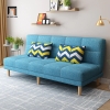sofa giường xanh dương