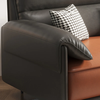W2 Set ghế sofa góc L cao cấp GT157 Waco 2m4 x 1m6 da giả Pu