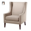 sofa đơn xám trắng