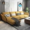 K3 Bộ ghế sofa góc vải nỉ đẹp GT195 Tomar 3m2 x 1m75 giá rẻ