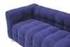 D4 Ghế sofa băng vải lông cừu xám đậm BHQ9 Toum 2m shop tiệm