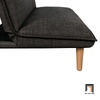 F1 Ghế sofa giường nằm giá rẻ GB103 Casuze dài 1m7 xám than