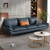 P2 Bộ ghế sofa phòng khách sang trọng KT34 Maxky da giả Pu