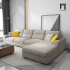bộ ghế sofa trắng kem