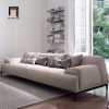 U3 Ghế sofa băng xám lông chuột BT287 Bonny dài 2m4 chung cư