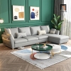 F1 Ghế sofa góc L phòng khách GT127 Pedley 3m x 1m6 xinh xắn