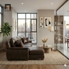 bộ ghế sofa da