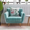 sofa đơn vải nhung nỉ