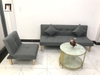 K2 Bộ ghế sofa đa năng phòng khách nhỏ KL3 GBL1 xám lông chuột