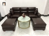 C3 Ghế sofa băng cao cấp BT99 Pali 2m2 da Pu màu nâu đậm