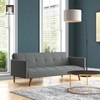 sofa giường dài 2m vải bố cho văn phòng