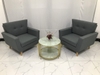 sofa đơn xám đậm