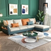 ghế sofa góc L phòng khách