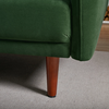 N2 Ghế sofa giường bật nằm GB45 Cancio 1m9 xanh lá vải nhung