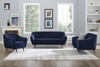 P1 Sofa băng đẹp dài 1m9 BT165 Fairground vải nhung xanh đậm