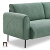 O2 Ghế sofa văng nỉ màu cam BT50 Fresnes 2m1 cho shop tiệm