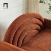 V2 Ghế sofa đơn vải nỉ xinh xắn DT104 Michala sảnh chờ khách ngồi