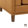 P2 Ghế sofa đơn 1 nệm ngồi DT59 Kassy bọc da công nghiệp đẹp