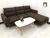 K2 Bộ ghế sofa góc L gia đình 2m2 x 1m6 GL3 màu nâu cafe