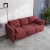 ghế sofa màu đỏ đô
