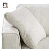 P2 Ghế sofa 1 băng dài hiện đại BT77 Chesee 2m2 vải nỉ xám trắng