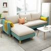 bộ ghế sofa góc L vải nỉ