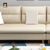 K2 Bộ ghế sofa góc chữ L vải nỉ GT119 Anahem 2m8 x 1m5 giá rẻ