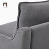 sofa đơn màu xám