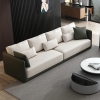P1 Bộ ghế sofa góc hiện đại GT112 Hobb 2m4 x 1m6 cho chung cư