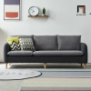 sofa xám đen