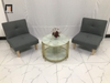 sofa đơn xám lông chuột