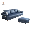 U3 Sofa băng da giả màu xanh dương BT25 Bawati 2m1 cao cấp