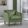 Z2 Bộ ghế sofa gia đình xinh xắn KT131 Perrytown vải nhung xanh lá