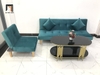 Y2 Set ghế sofa nhỏ gọn giá rẻ KL3 GBL1 xanh lá vải nhung