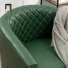 V4 Ghế sofa đơn 1 người ngồi DT98 Boney da giả Pu sang trọng