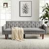 sofa giường vải nỉ xám